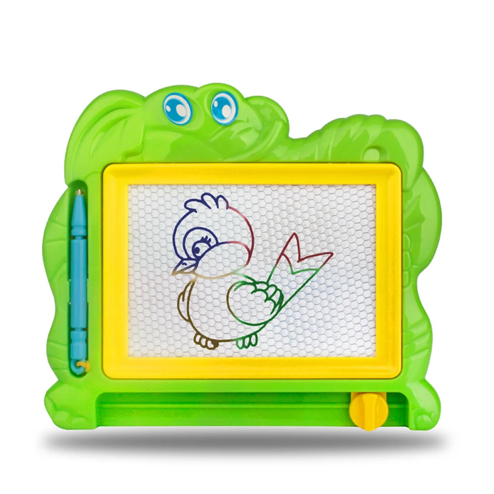 

5pcs Magnetic Painting Kids Drawing Toy Safe Erasable Portable Plastic Painting Board Plastic Material Educational Toy