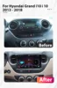 2din Für Hyundai i10 2 2013 2014 2015 2016 2017 2018 GPS Navigation Auto Radio Video Player Touchscreen Carplay Android auto BT 3