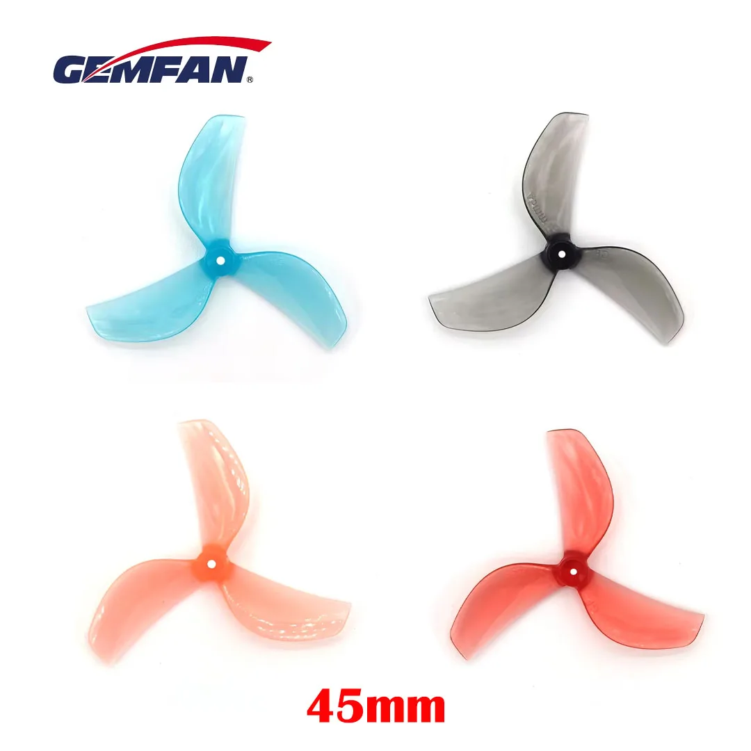 yZ[z8  Gemfan 45mm 3Blade PC vy T }Eg 1mm 1.5mm 4CW 4CCW FPV t[X^C Tinywhoop h[ RC NAbhRv^[ DIY p[cp