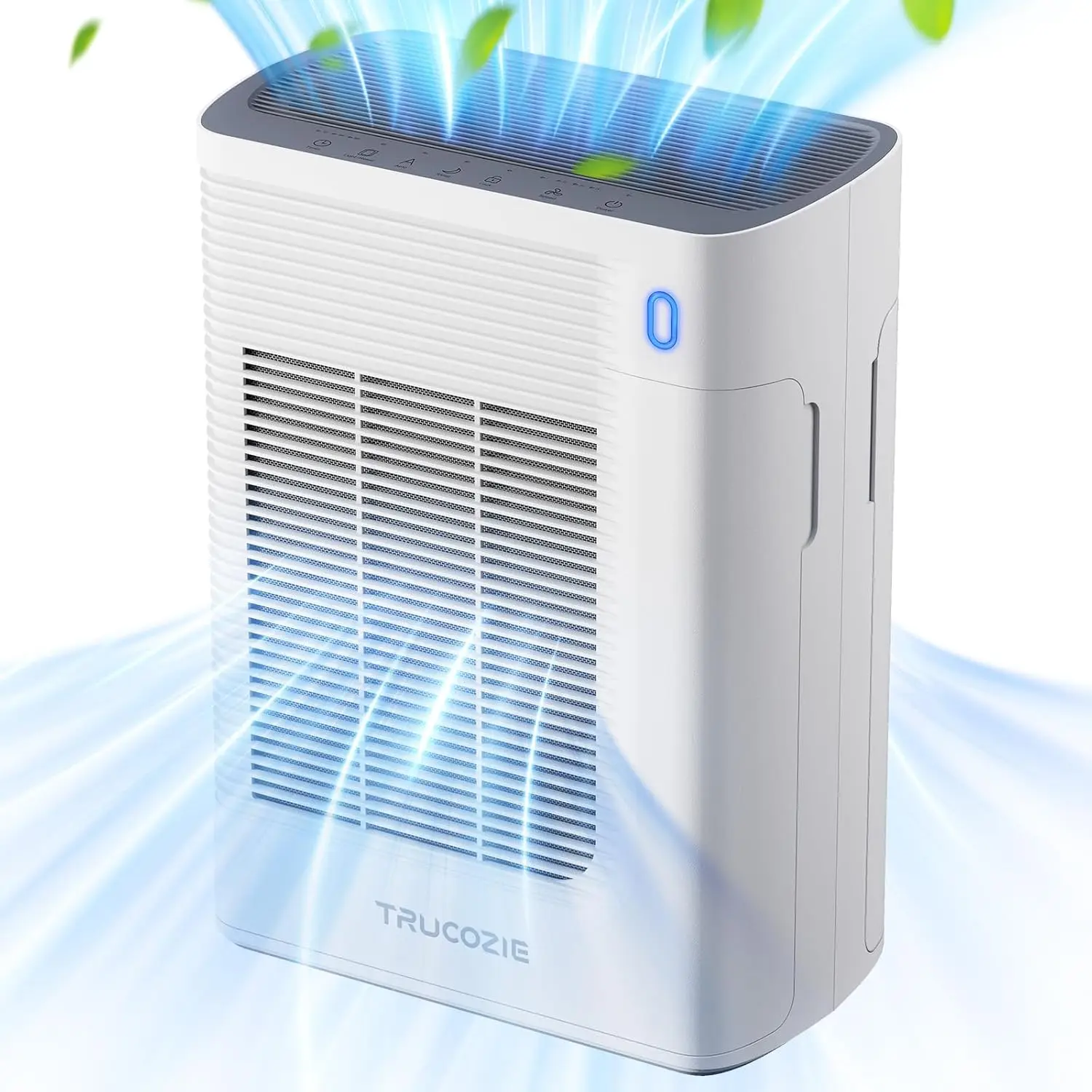 

Large Room Air Purifier with HEPA Filter, Sleep Mode, and Air Quality Sensor for Allergies, Dust, Smoke