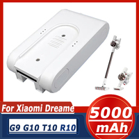 Original 25.2V 5000mAh Rechargeable Lithium-Ion Battery Pack for Xiaomi Mijia Dreame G9 G10 T10 R10 Wireless Vacuum Cleaner