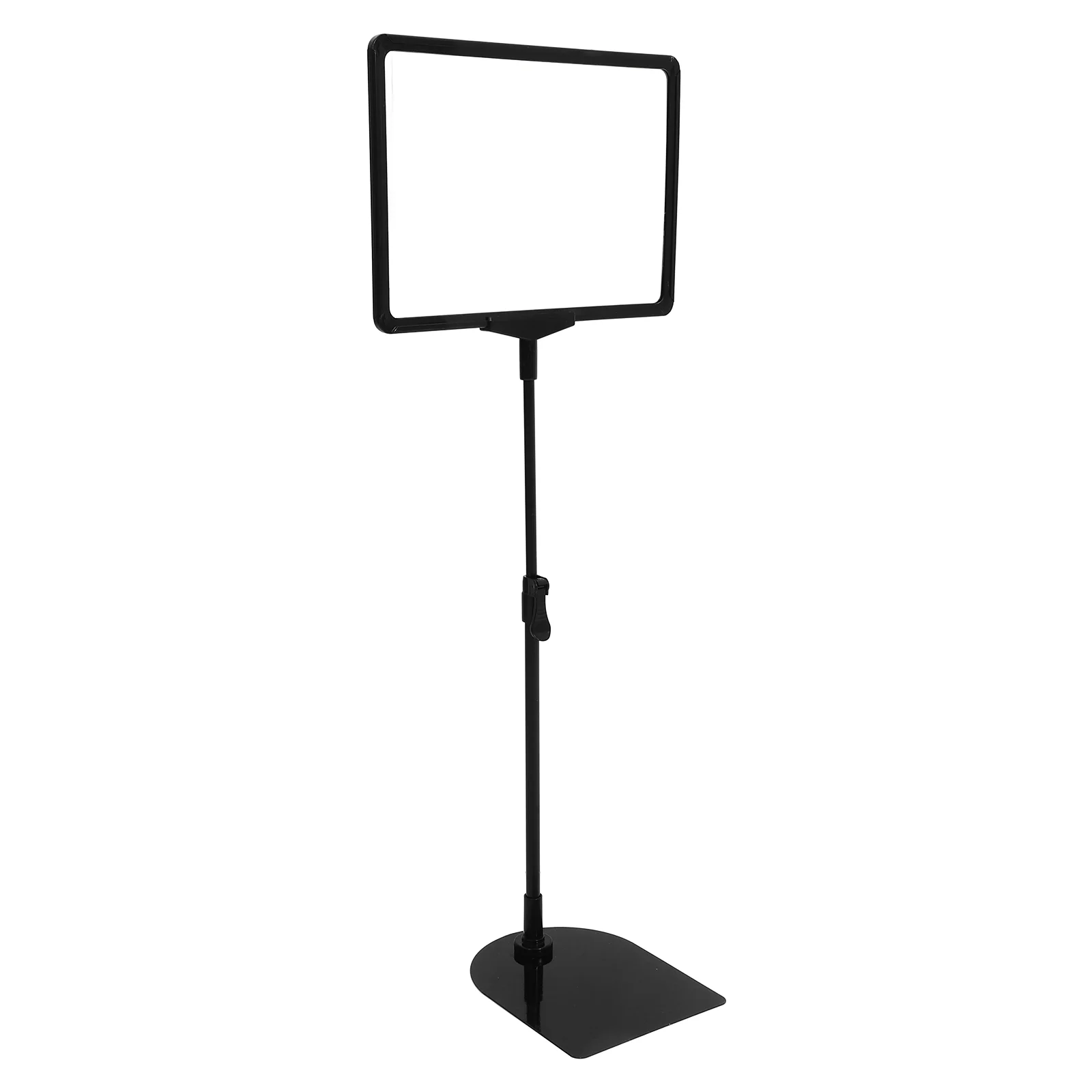 Supermarket Price Tag Display Stand Fruit Sign Label Poster Blackboard Photo Frame Holder Stainless Steel Plastic Office