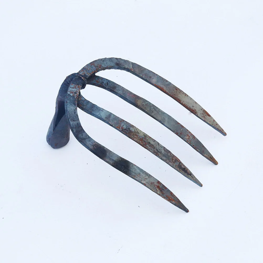 

4 Teeth Rake Head High Quality Metal Gardening Tool for Soil Aeration and Debris Removal Compact Design Efficient Work