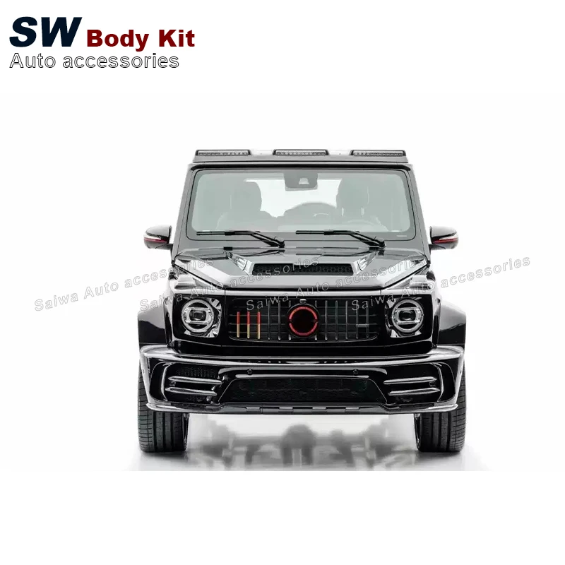 Part Carbon Fiber MSY Style Body Kit For Mercedes-Benz G-Class W464 G63 G500 G550 Upgrade Front Rear Bumpers Car Accessories