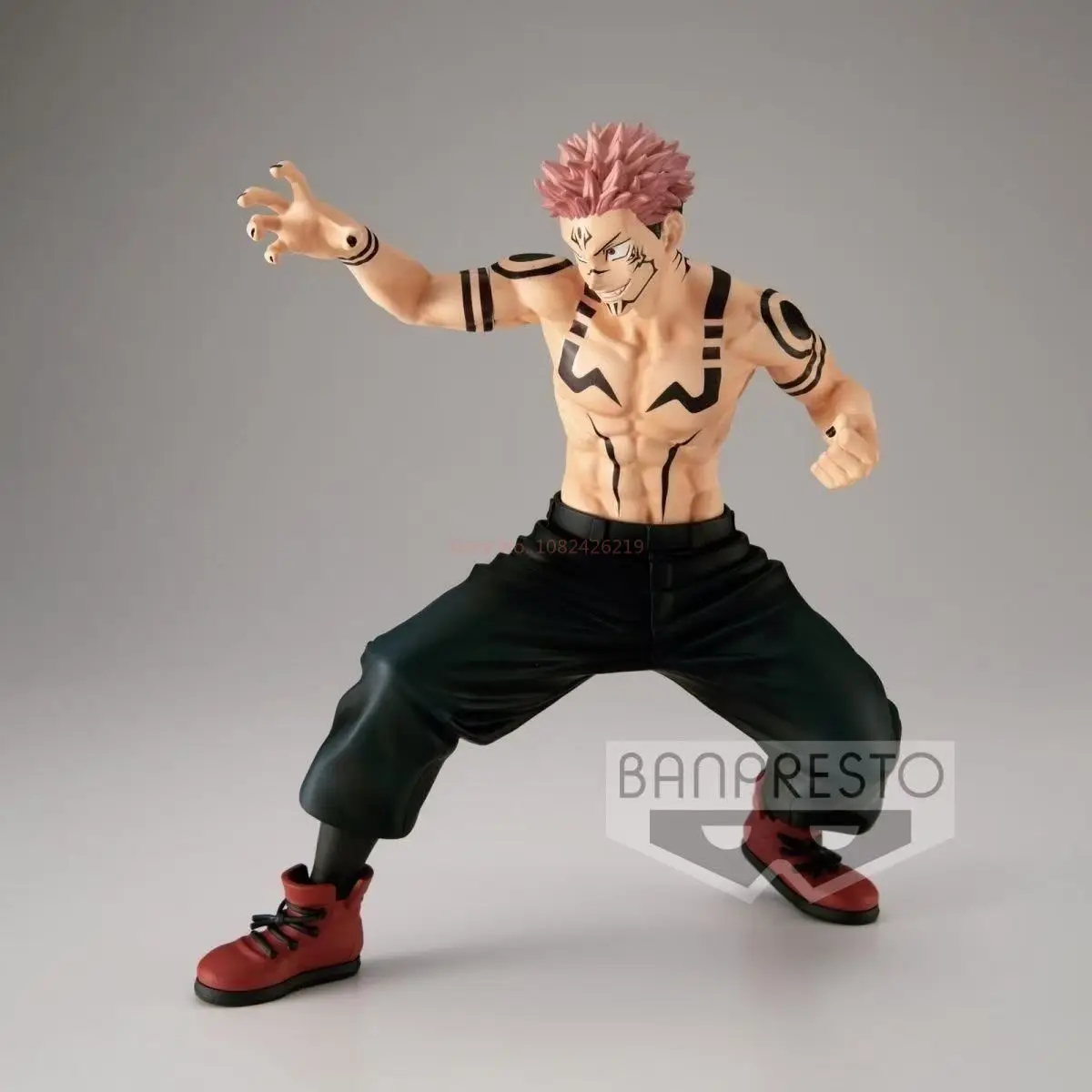 Bandai Original Banpresto Maximatic Jujutsu Kaisen Ryomen Sukuna Special Color Anime Figure Model Toy Ornament Gift Kid
