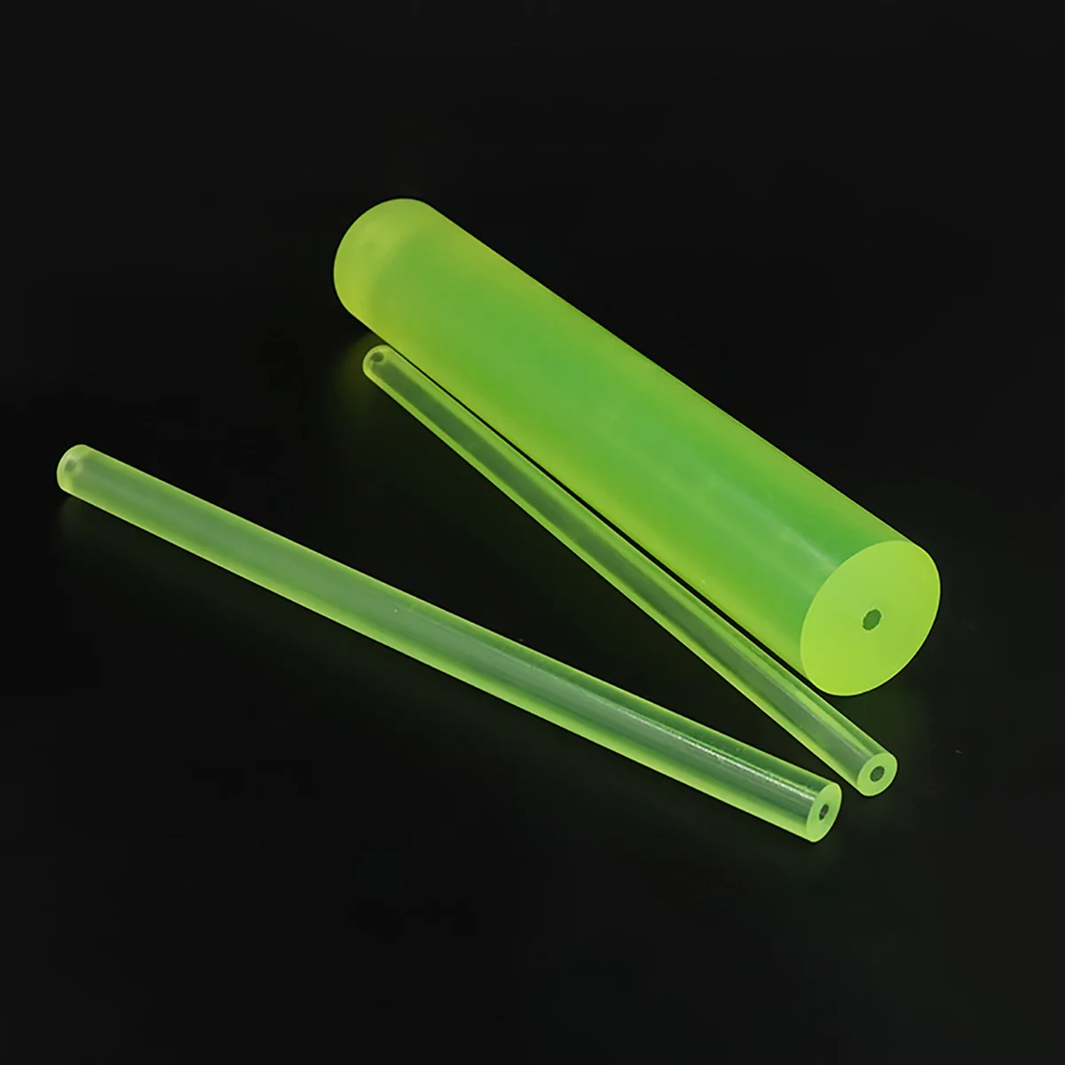 PU Plastic Pipe Bar Polyurethane Hollow Rod Gaskets Shock Absorber OD16-70mm ID6-40mm L240/500mm