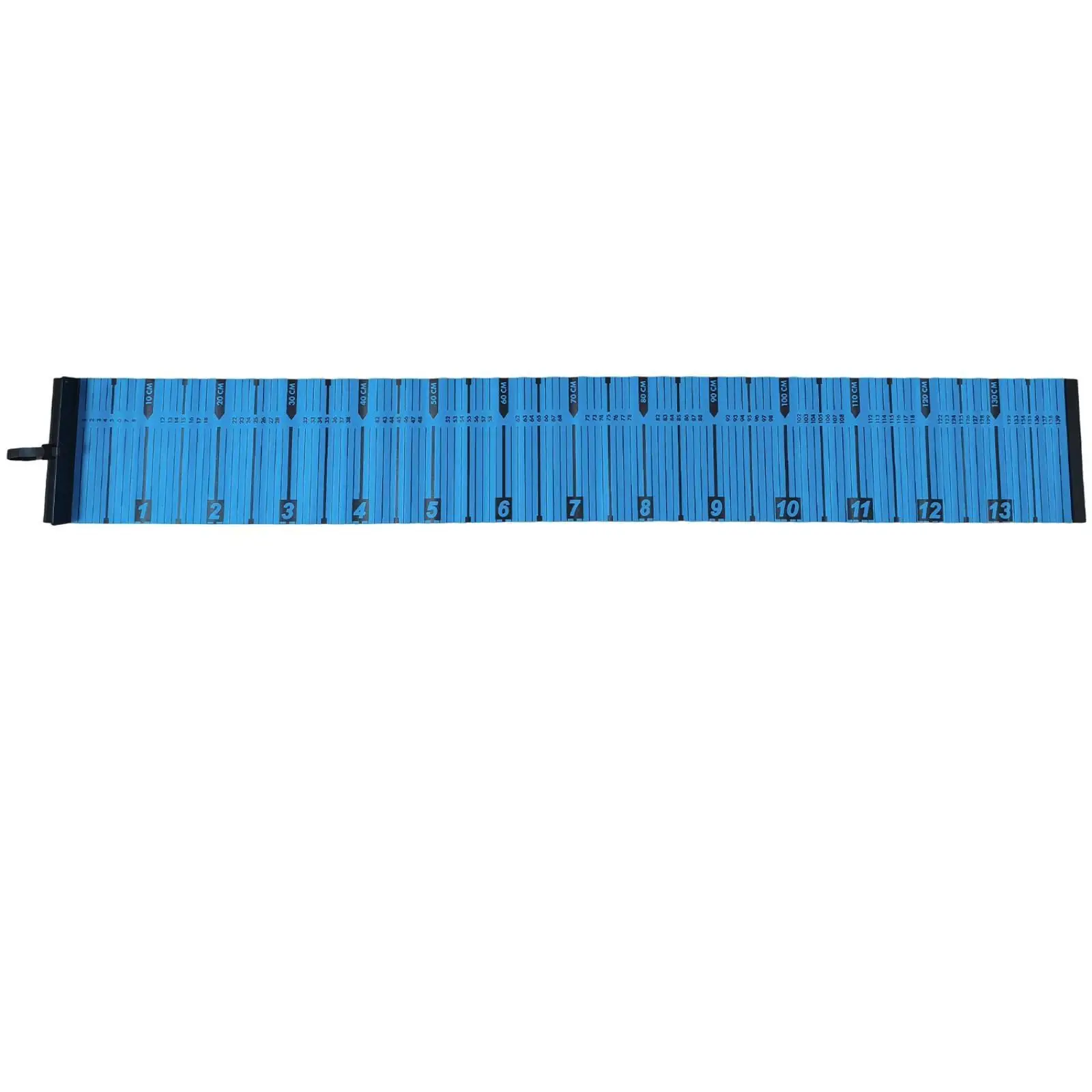 Fish Measuring Ruler for Tackle Bag with Hanging Loop Waterproof Flexible Strip for Freshwater Saltwater Use