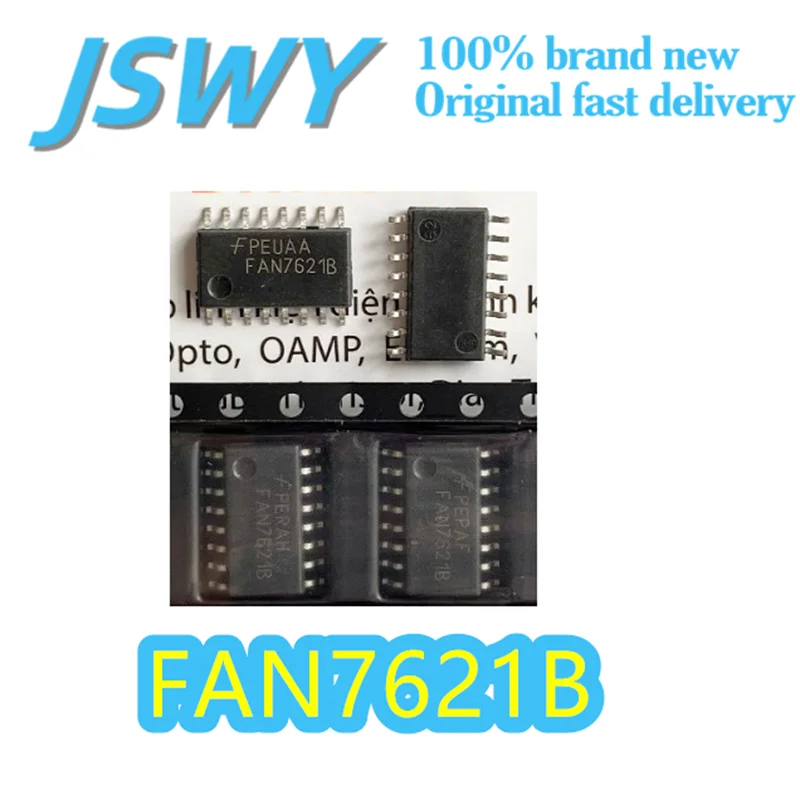 

(10/50 pieces) FAN7621B 7621B 7621S patch SOP-16 brand new LCD power management chip original electronic fast shipping