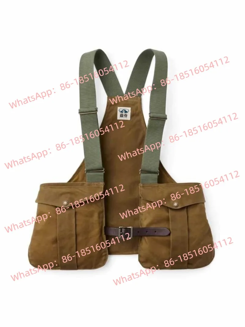 

Retro Multifunctional Vest Men's Tide Brand Outdoor Functional Wind Fishing Camping Pocket Outside Wear Vest