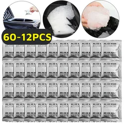 60-12PCS Camping Toilet Chemicals Liquid Waste Gelling Deodorizing Powder Eco Absorbent Gel for Camping Toilet for Portable Toil