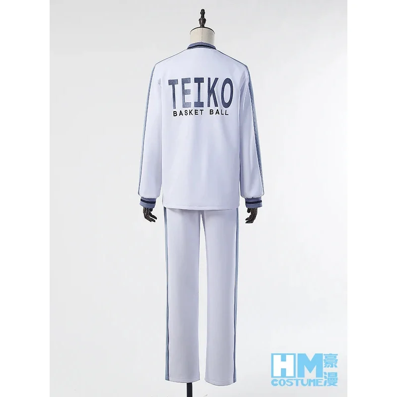 High School Cosplay Costumes Uniform Dress Set Kuroko No Basuke Teiko School Basket Ball Team Unisex Sportswear