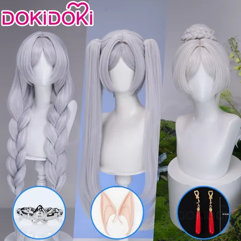 Парик Frieren для косплея DokiDoki