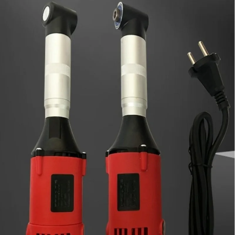 Variable Speed Handheld Grout Remover 90 Degree Elbow Tile Polishing Mold Compact Small Electric Grinding Machine For Tile Seam