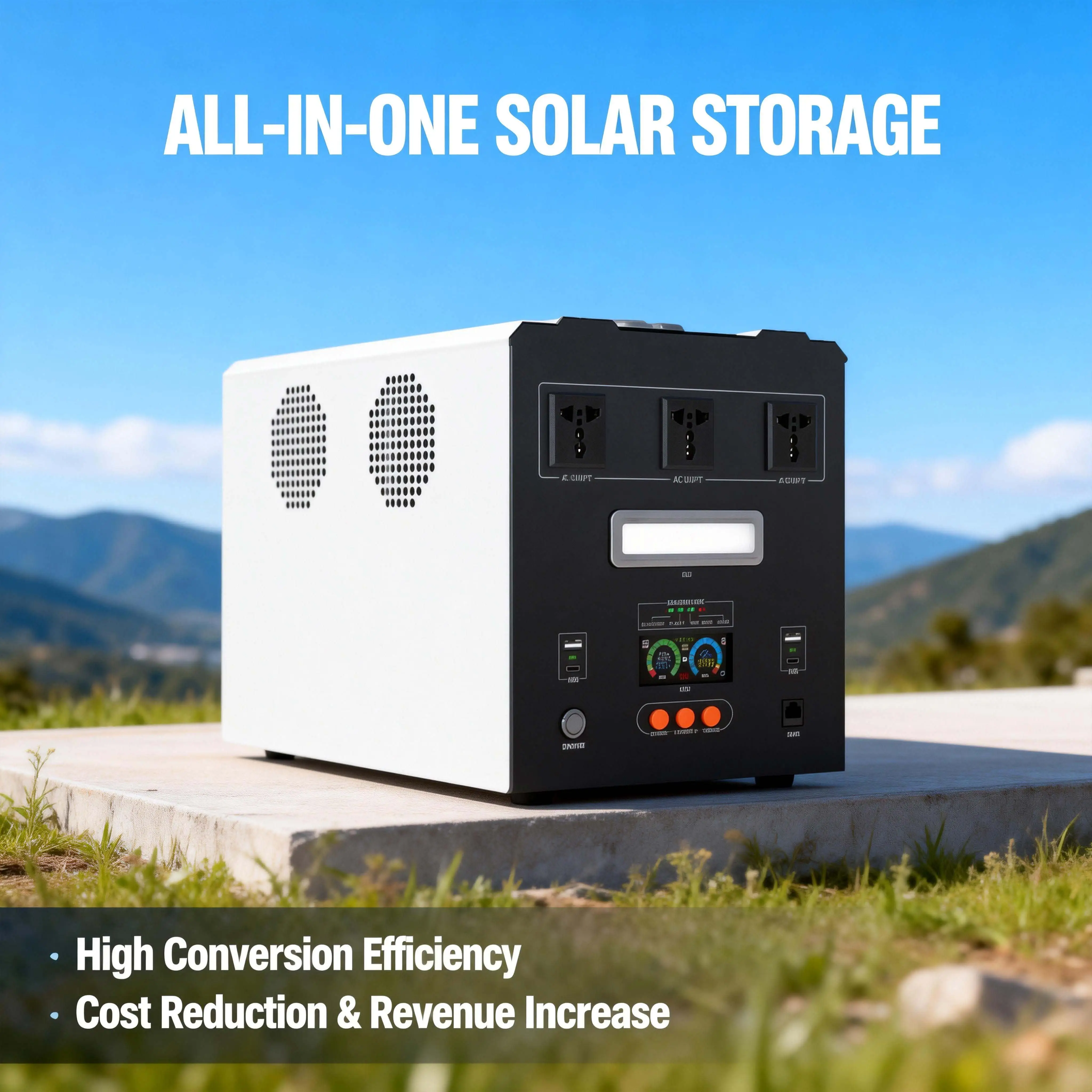 

SellingPortable Power Station with MPPT and AC Charging Motherboard and Shell AC Outdoor Power Bank Main Board Without Battery