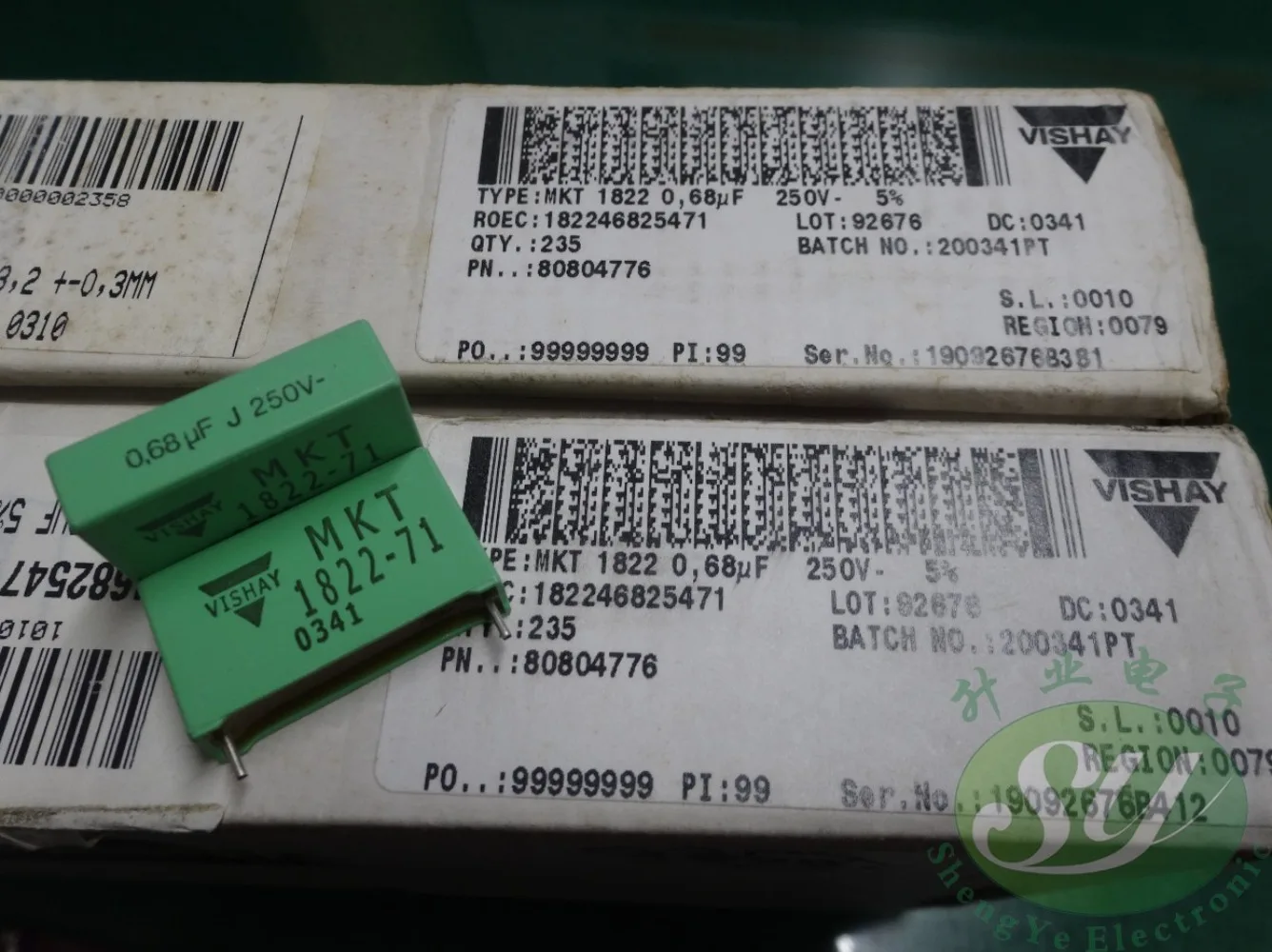 

10PCS ERO MKT1822 0.68uf/250v 680nf u68 684 New film capacitor 22MM