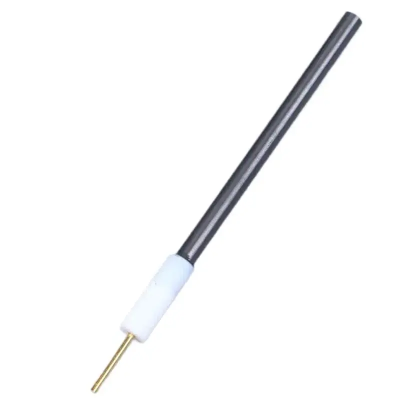 A02F-Electrode Research Rod Electrolysis High-Purity Rod Φ6x 90Mm [Straight Cap] Electrolysis Anode Carbon Rod