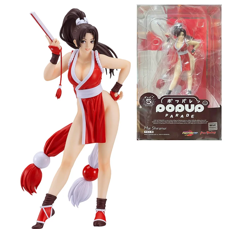 

GSC Original Pop Up Parade The King of Fighters '97 Mai Shiranui Anime Action Figure Toys For Boys Girls Children Birthday Gifts