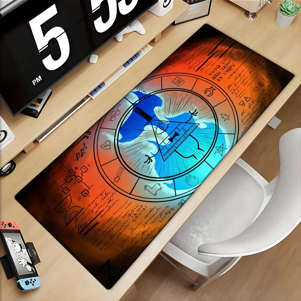 

Desk Protector Rubber Mousepad Company Table Pads Carpet Desk Pad Bill Cipher Anime Mouse Pad Gravity Fall Mouse Pad