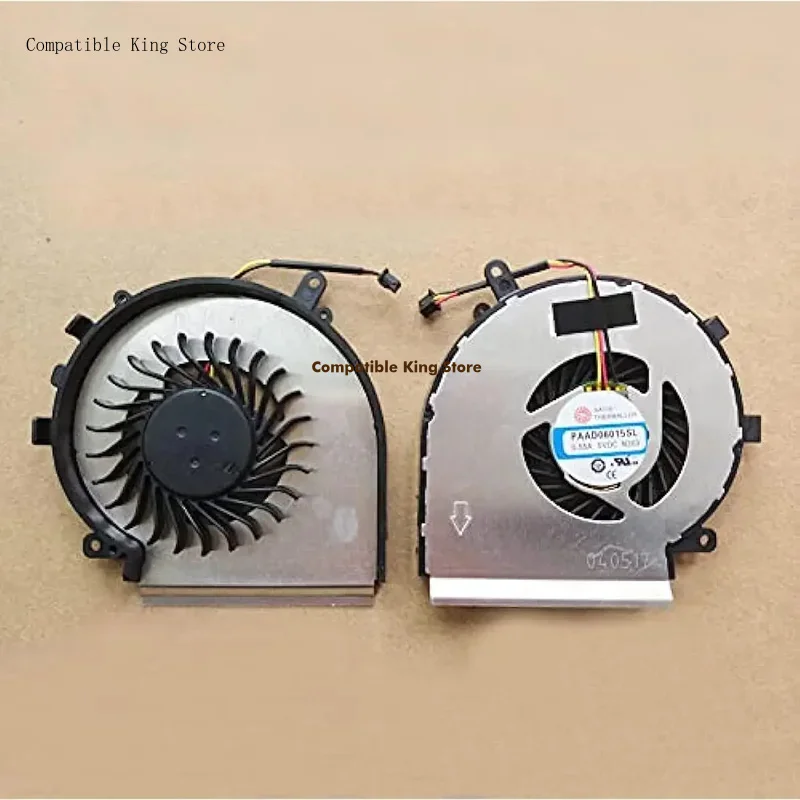 d Replacement CPU Cooling Fan for Msi Ge72 Ge62 Pe60 Pe70 Gl62 Gl72,3-Pin 3-Wire
