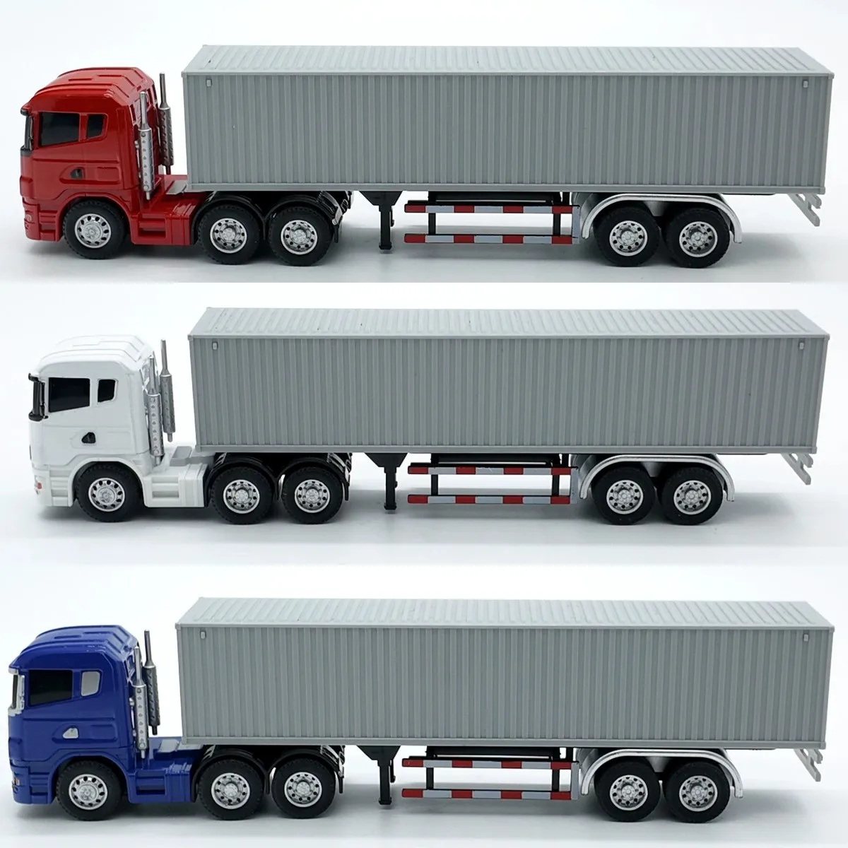 

Diecast Original 1:76 Scale Alloy 20cm Container Trailer Truck Miniature Car Model Simulation Classic Toy Hobby & Collectibles