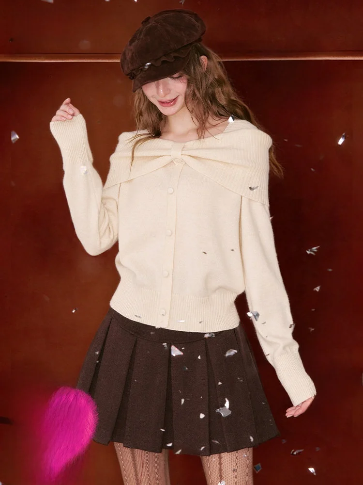 

Красный вязаный свитер оверсайз для женщин, зимний повседневный, свободный крой, удлиненный, утепленный, модный, в стиле эльфийский шарф