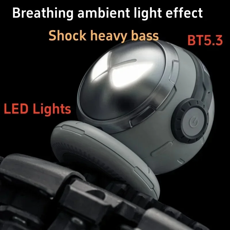 

The New Bluetooth 5.3 Wireless Speaker Little Devil Fashion Design High-Quality Speaker Portable Mini Desktop Decorations Gift