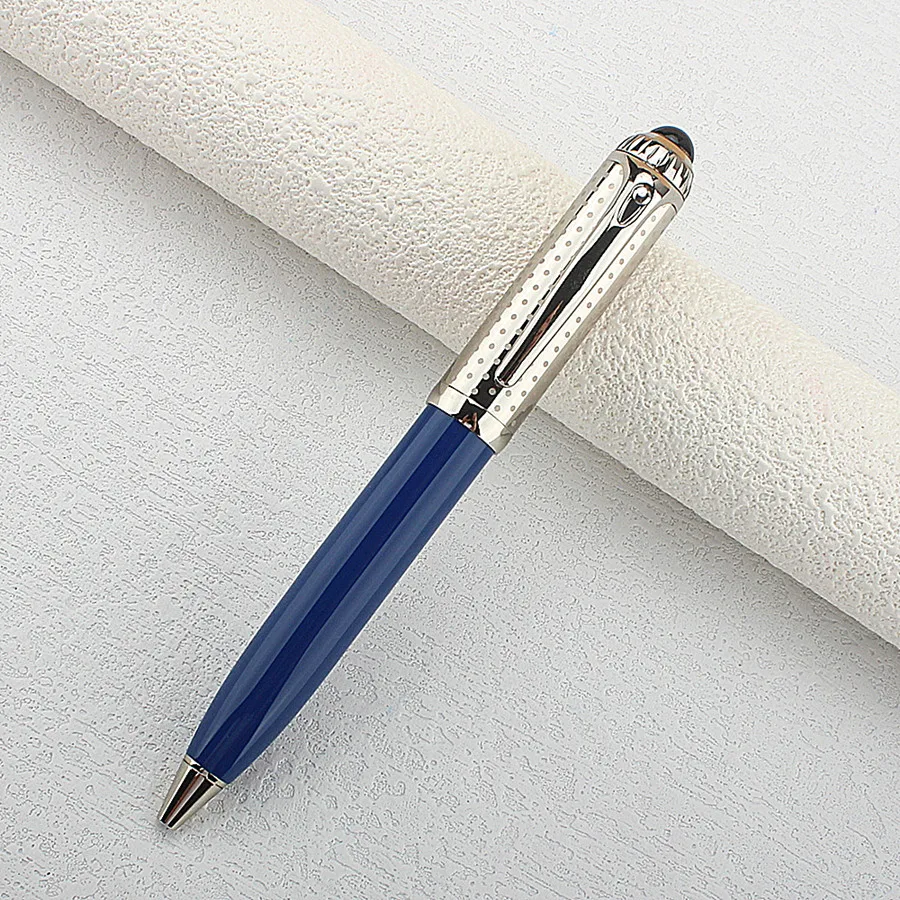 

Luxury Premium Metal Ballpoint Pen Blue Ink Office Business Writing Ballpoint Pen School Student Stationery Gifts