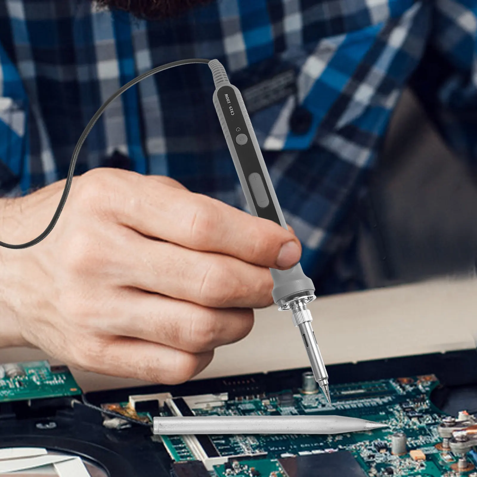 

Набор из 5 универсальных медных наконечников для паяльника 60 Вт с быстрым нагревом для электроники и печатных плат