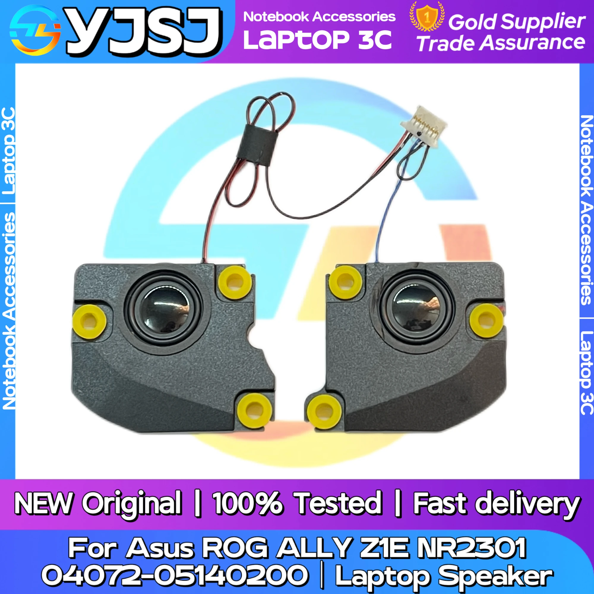 New Original Laptop Notebook Audio Speaker For Asus ROG ALLY Z1E NR2301 04072-05140200 built-in speaker ALLY X RC72LA