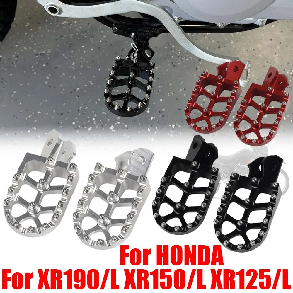 Do HONDA XR190 XR190L XR 190L XR150 XR150L XR 150 150L 125 XR125 XR125L Akcesoria Podnóżek Podnóżki Podnóżki Podnóżki Pedały