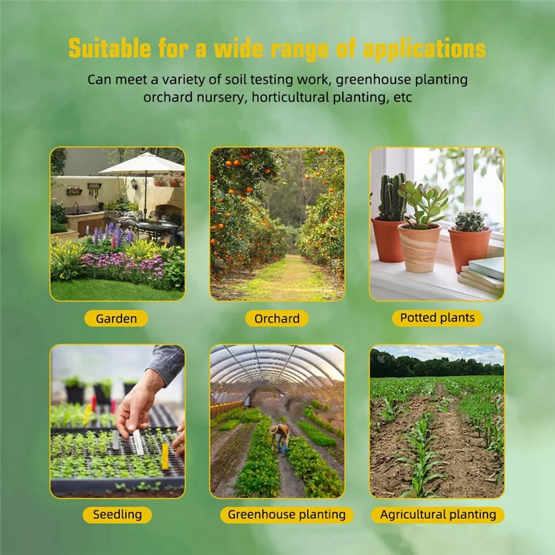 A003 지능형 온도 및 습도 토양 감지기 토양 과수원 정원 심기 온도 및 습도 테스터