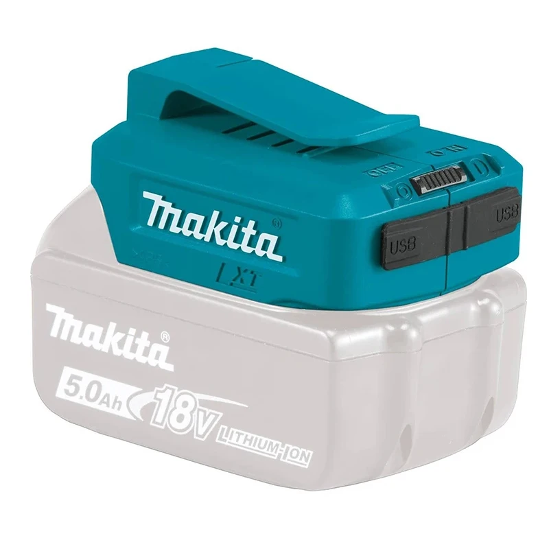 Makita ADP05 14.4/18V USB Power Source Adapter Portable Converter Charger Cordless Power Source Bank Adapter Tool Accessories