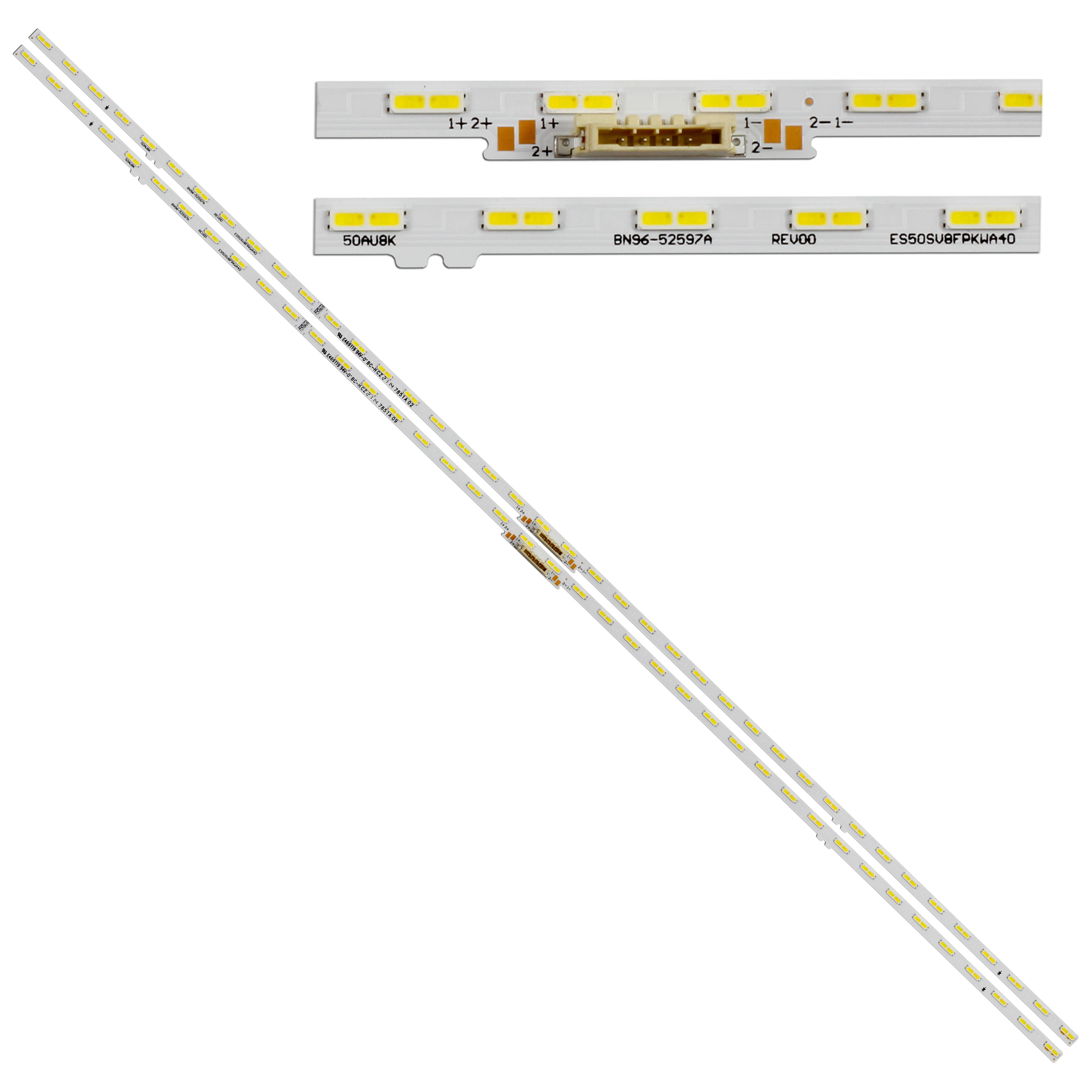 1/5/10Kits LED Strip For UE50AU9005K UN50AU9000F BN96-52597A ES50SV8FPKWA40 UN50AU8000F UN50AU8000G HG50AU800NF UE50AU9072U