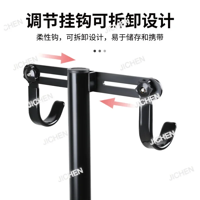

Mountain bike floor-to-ceiling trailer frame road bike bicycle aluminum alloy parking storage bracket