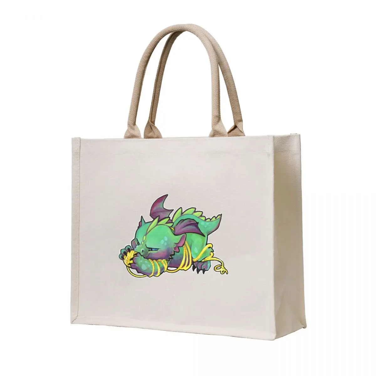 

Yarn dragon Tote Bag eco bag folding Shopper bag Eco
