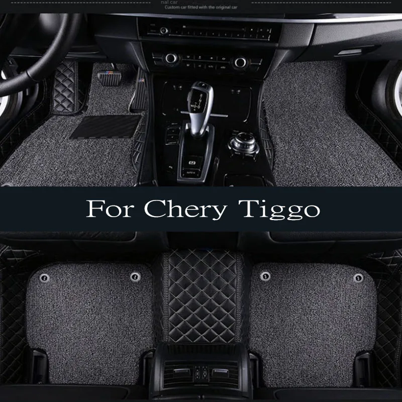 

For Chery Tiggo 4 Pro Tiggo 7 Pro 2017-2023 Auto Car Floor Mats All-Weather TPE Foot Mats Odorless Tray Mat Interior trunk mat