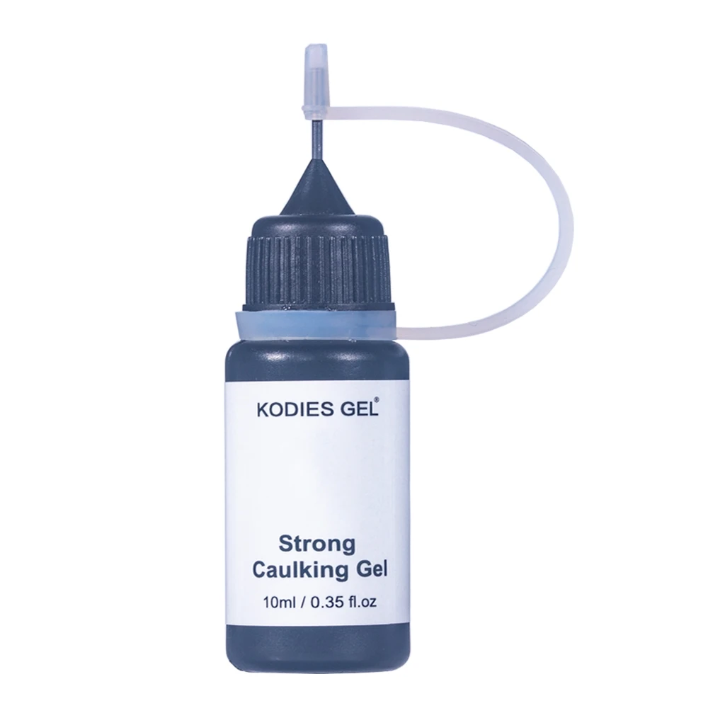 KODIES GEL 10ML colla per unghie forte per strass Gel per calafataggio trasparente Nail Art gioielli trapano colla adesiva penna accessori per Manicure