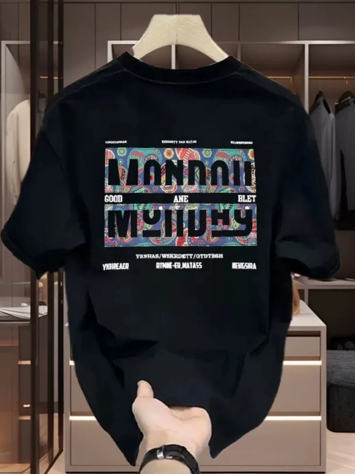 

Loose Fit ort Sve T-irt ex Youth Sle Casual Streetwear Basic round Ne Flat Color Trendy Summer Top