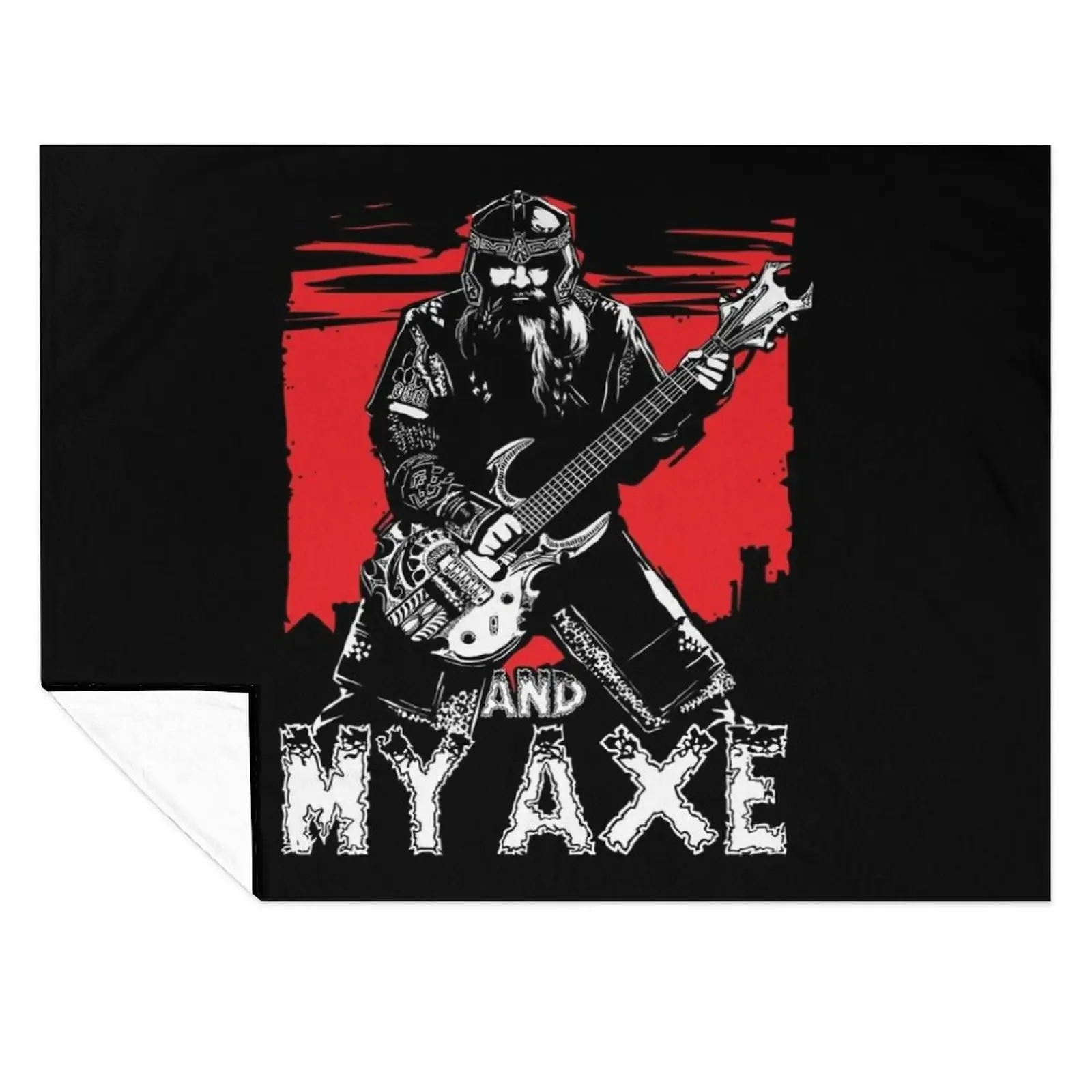 

Gimli and My Axe Heavy Metal Throw Blanket Multi-Purpose Kid'S Thins Sofas Blankets