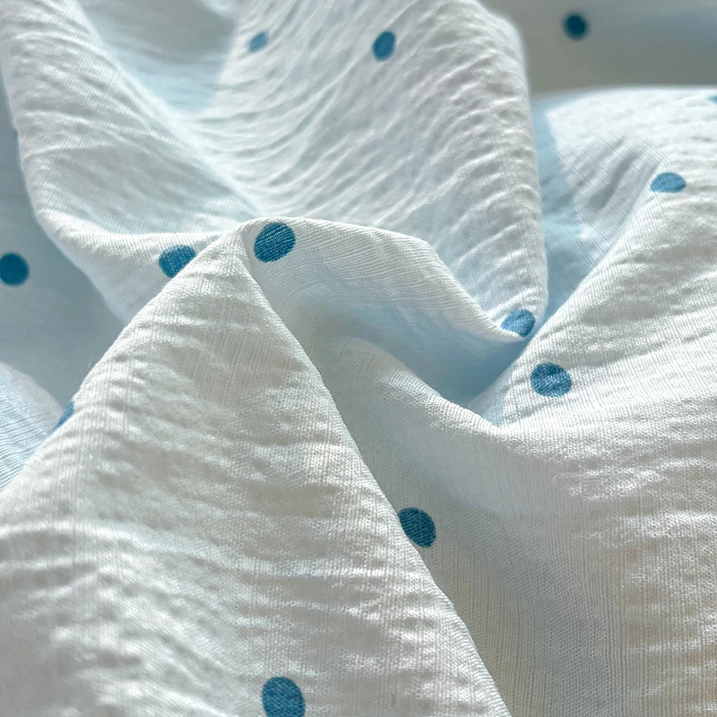 2Pcs Korean Ins Polka Dot Ruffle Pillowcases Soft Washed Cotton Pillow Shams Sweet Princess Style Pillow Cover for Bedroom Decor