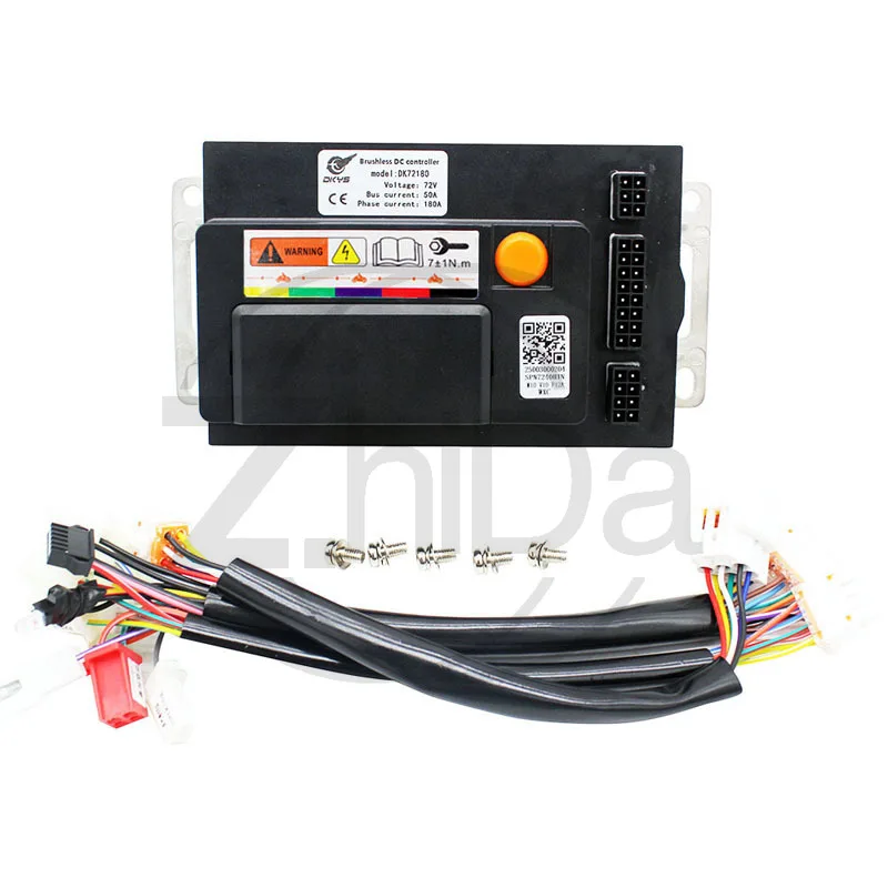 

DKYS top width electric vehicle electric motorcycle DK72180 sine wave motor controller silent 48V60V72V50A