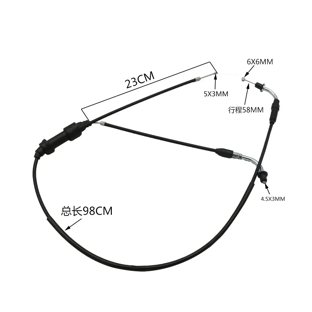 USERX كابل خانق عالمي لياماها Y-Zinger PW80 PeeWee 80 Dirt Bike1983 - 2006 #2