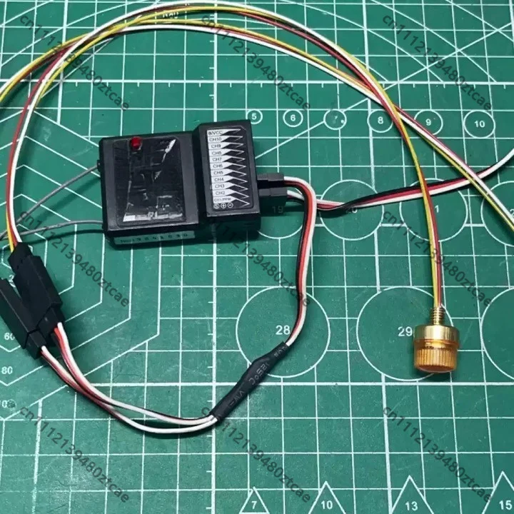 Multi-function Rotating LED Warning Light 1:14 RC Mud Truck Tractor Engineering Lamp RC Model Upgrade Mod Parts