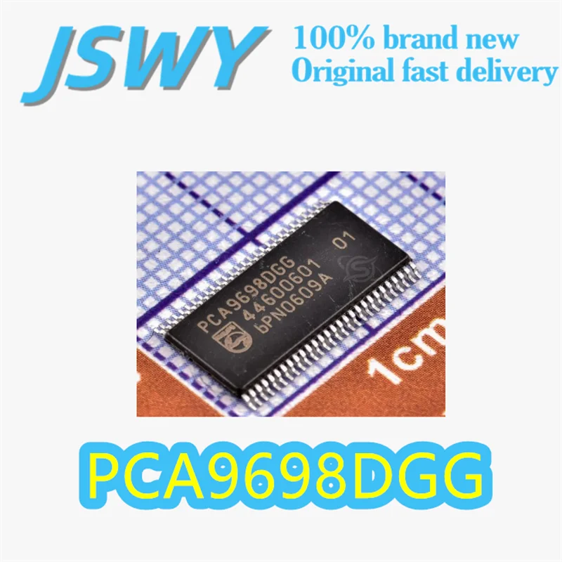 

(1/5 piece) PCA9698DGG Original PCA9698 56-TSSOP Package 40-Bit I/O Expander IC I2C SMBus Interface 1MHz Electronics In Stock