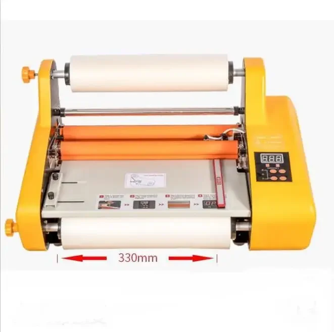 Single and double-sided lamination rolling machine small laminating semi-automatic upgraded version of sealing machine