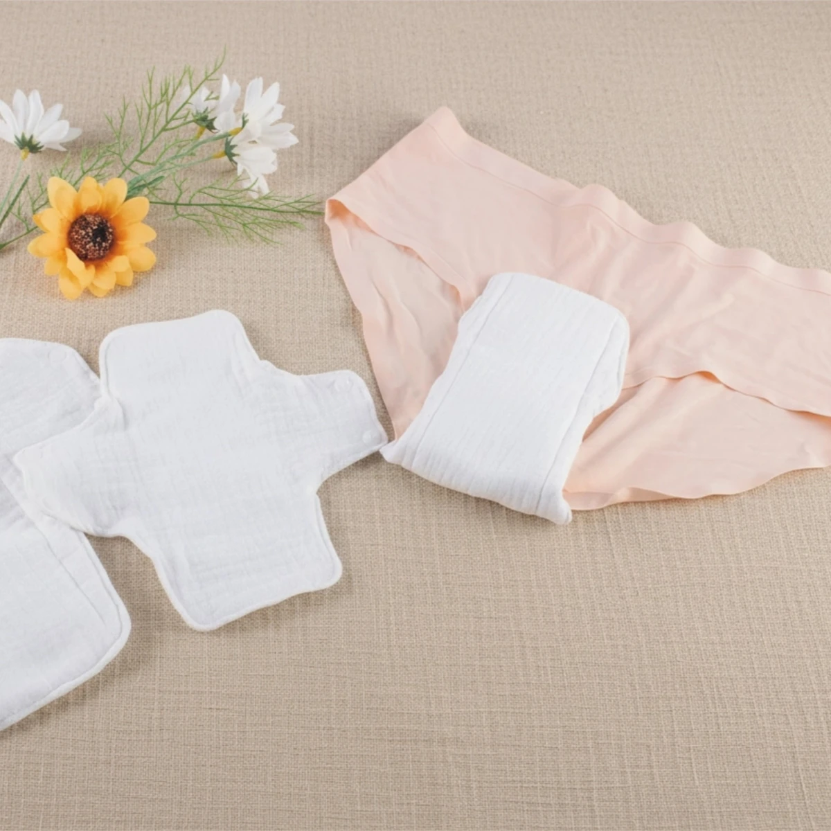 Direct van de fabriek: Herbruikbare incontinentiemateriaal met hoge absorptie, onderlegger voor volwassenen en ouderenzorg, antislip maandverband voor vrouwen.