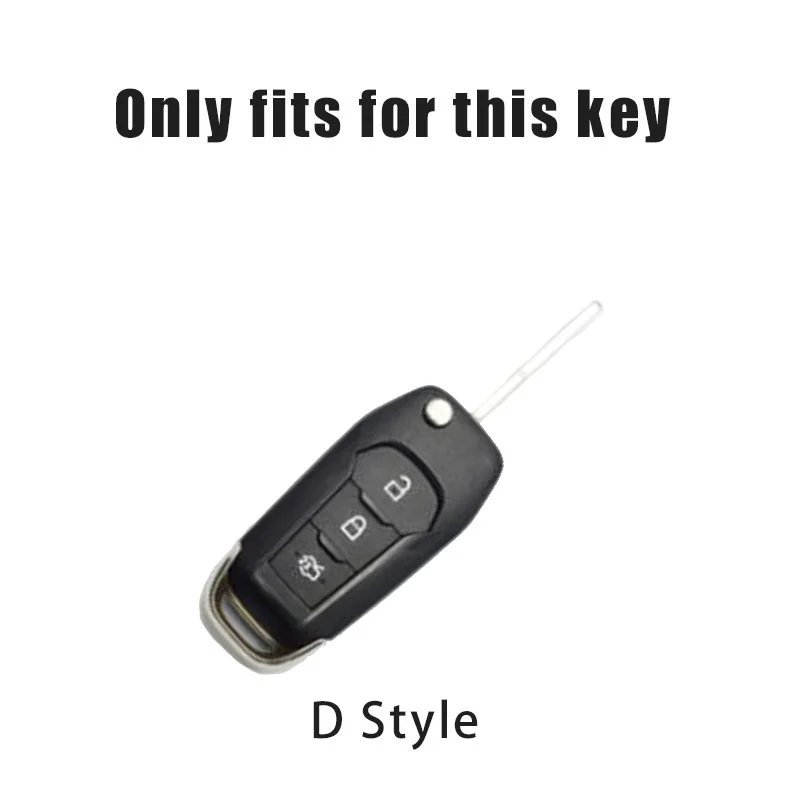 New TPU Car Remote Key Case Cover Shell Fob 3 Buttons For Ford Figo 2017 Mondeo 5 Ecosport Puma 2020 Fiesta Mk8 Everest Ranger