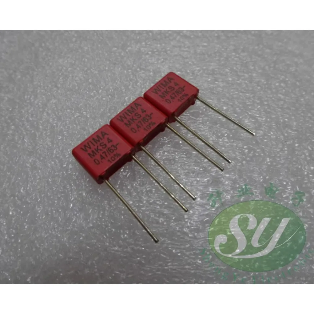 

10PCS MKS4 0.47uF/63V 470nf u47 474 brand new 7.5mm film capacitor