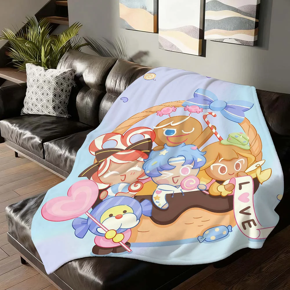 

Одеяло для игры C-Cookie R-Run K-Kingdom для дивана, офиса, кровати, самолета, путешествий, сна, чтения, расслабления, кемпинга, мягкое и теплое