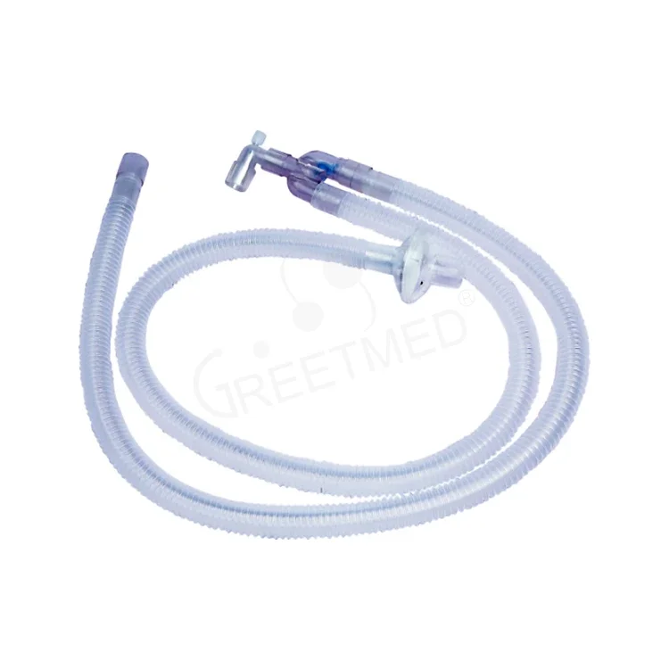 Disposable medical corrugated tube paralysis ventilator breathing circuit